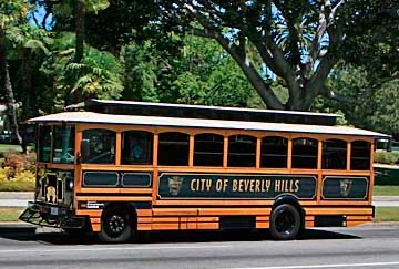 Beverly Hills Trolley tour